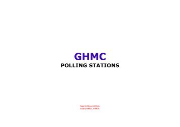 GHMC Polling Stations