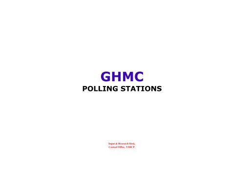 GHMC Polling Stations