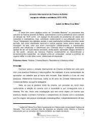 Jornada Internacional de Cinema da Bahia - O Olho da História