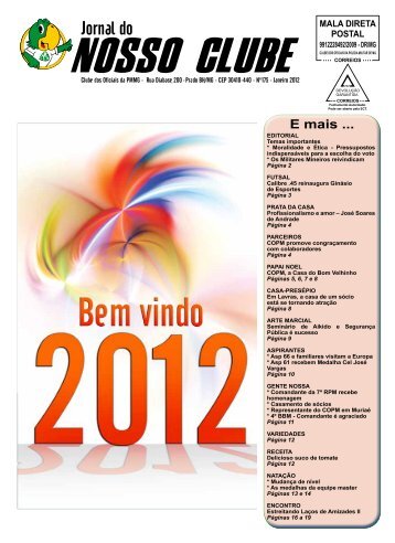 Jornal COPM - Ano XVlI - nº 175 - Janeiro 2012 - By ConsulteWeb!