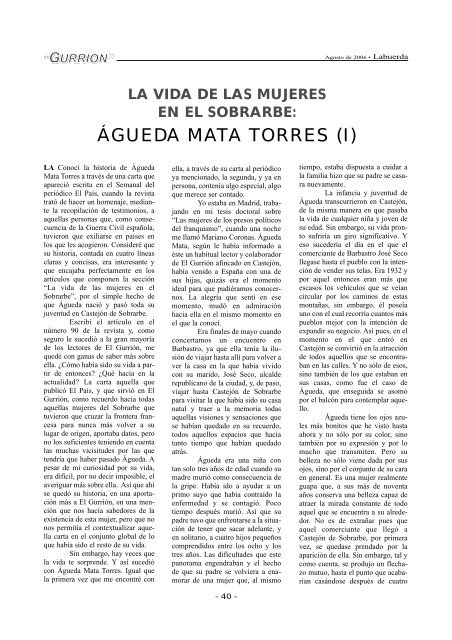 Labuerda - Revista El Gurrión