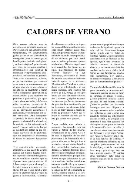Labuerda - Revista El Gurrión