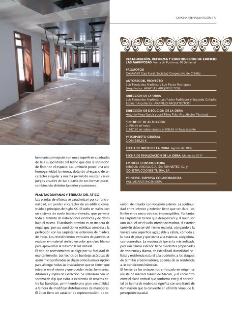 Revista - Consejo general de arquitectura técnica de España