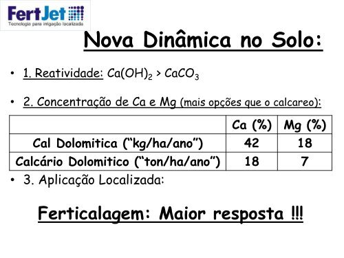 Correção de pH nos Bulbos em Sistemas de Irrigação ... - GTACC