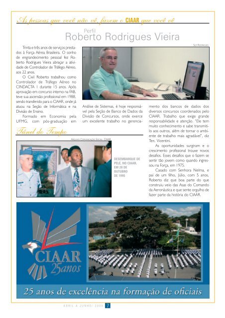 CIAAR em Foco, abril a junho 2008