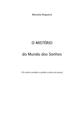 O Mistério do Mundo dos Sonhos - TriploV