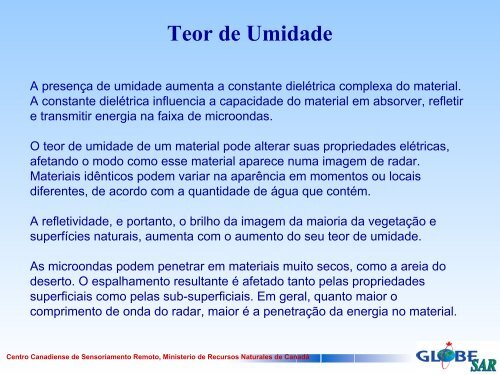 Introdução ao Sensoriamento Remoto por RADAR - GeoGratis