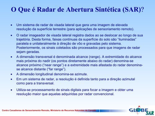 Introdução ao Sensoriamento Remoto por RADAR - GeoGratis