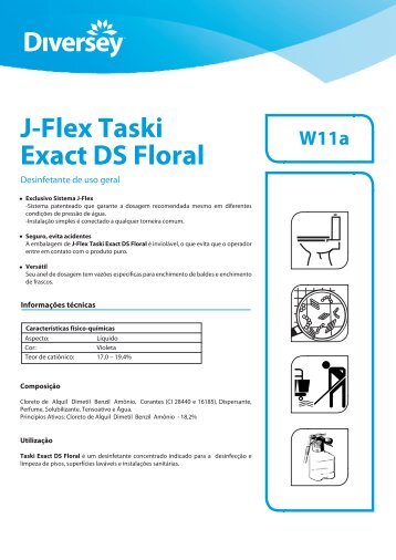 J-Flex Taski Exact DS Floral - Millenium