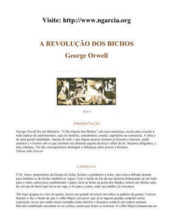 A Revolução dos Bichos, de George Orwell - DHnet