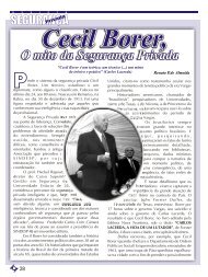 Cecil Borer, o mito da Segurança Privada - SINDESP-RJ