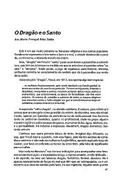 ODragão e o Santo - Escola Letra Freudiana