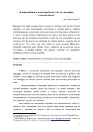 A musicalidade e suas interfaces com os processos comunicativos