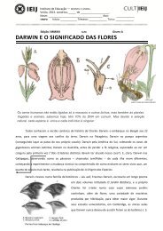 darwin eo significado das flores - IEIJ — Instituto de Educação ...