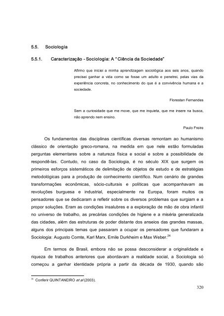 Proposta Curricular do Ensino Médio