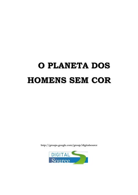 Margarida Ottoni - O Planeta dos Homens Sem Cor (pdf(rev)