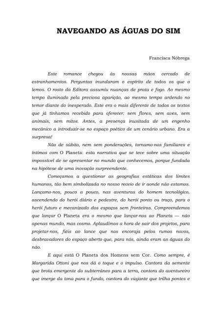 Margarida Ottoni - O Planeta dos Homens Sem Cor (pdf(rev)