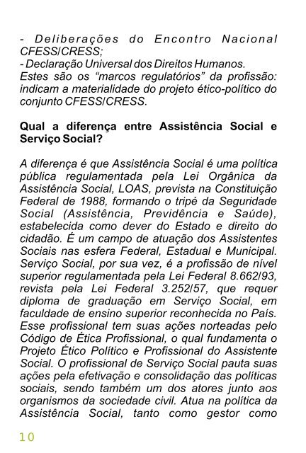 apresentação - Conselho Regional de Serviço Social