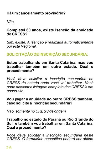 apresentação - Conselho Regional de Serviço Social