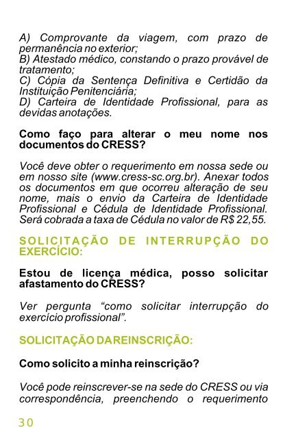 apresentação - Conselho Regional de Serviço Social