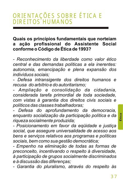 apresentação - Conselho Regional de Serviço Social