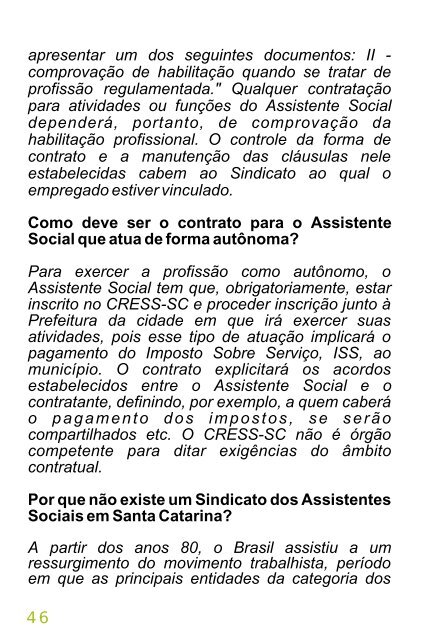 apresentação - Conselho Regional de Serviço Social