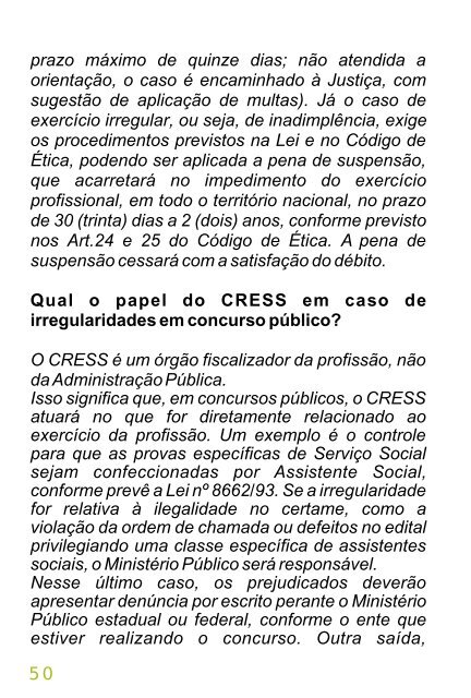 apresentação - Conselho Regional de Serviço Social