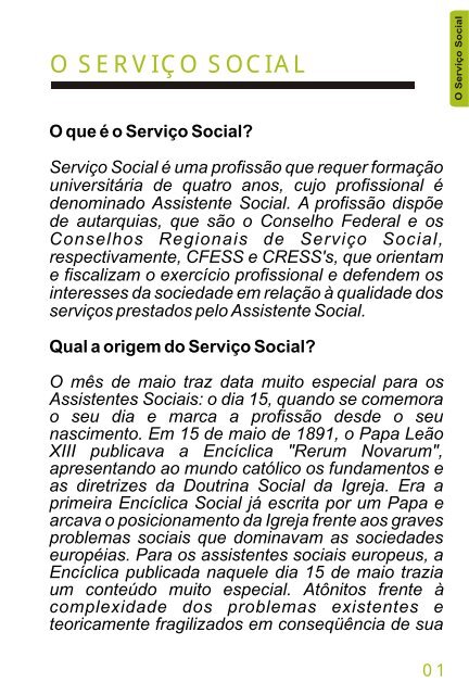 apresentação - Conselho Regional de Serviço Social