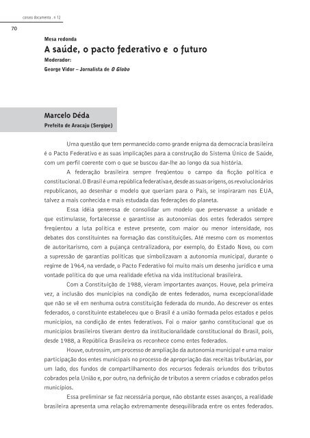 Fórum Saúde e Democracia: uma visão de futuro para o Brasil