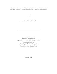 UMA LEITURA DO 'RACISMO À BRASILEIRA' A PARTIR DO ...