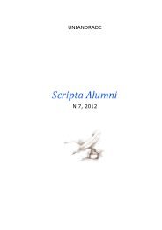 Scripta Alumni N.07 - Uniandrade