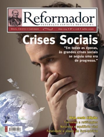 reformador julho 2006 - Federação Espírita Brasileira