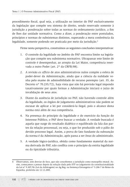 Tema 1 O Processo Administrativo Fiscal (PAF) - Esaf