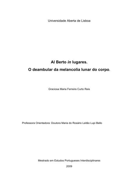 Al Berto in lugares. O deambular da melancolia lunar do corpo.pdf