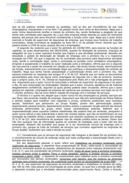 Revista Eletrônica 69ª Edição - Tribunal Regional do Trabalho da 4ª ...