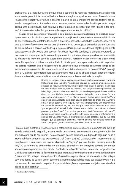 “Isso não é um cachimbo”: sobre os usuários de crack - Áskesis