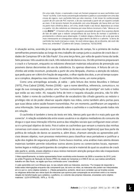 “Isso não é um cachimbo”: sobre os usuários de crack - Áskesis