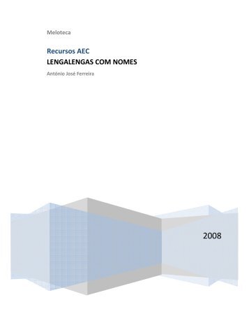 Recursos AEC LENGALENGAS COM NOMES - Meloteca