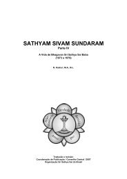 sathyam sivam sundaram - Organização Sri Sathya Sai no Brasil