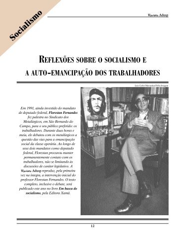 Reflexões sobre o socialismo e a auto-emancipação dos ... - Adusp