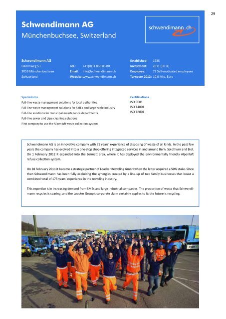 Group Brochure April 2013 - Loacker Recycling GmbH