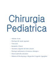 14. Chirurgia Pediatrica - Operativa Complessa di Genetica e ...