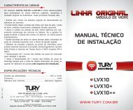 manual lvx10/lvx10+/lvx10++ - Tury