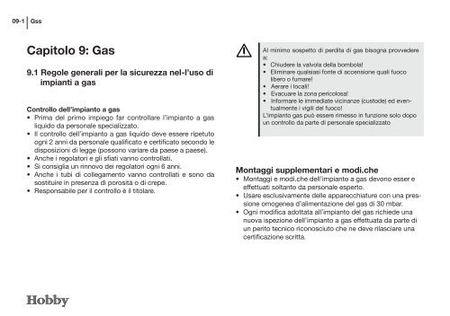 Capitolo 5 - Hobby Caravan