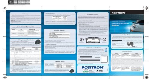 151022002 - MANUAL ALARME IAM KEYLESS PT R2 - PST