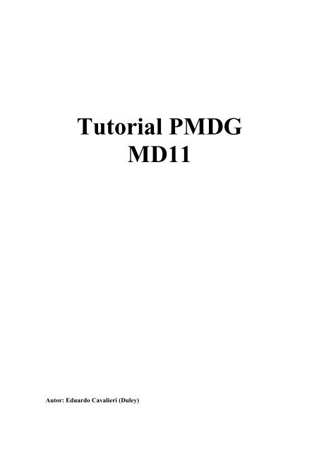 Tutorial PMDG MD11 PT - Sapo