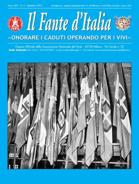 Il Fante d'Italia - Settembre 2012.pdf - Associazionetrivenetadelfante.it