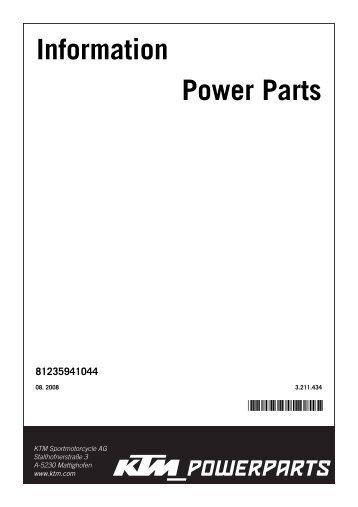 Information Power Parts - CycleBuy.com