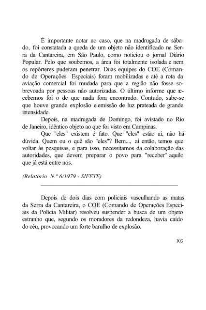 Arquivo UFO Alerta Brasil - Extraterrestres