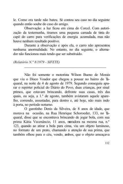 Arquivo UFO Alerta Brasil - Extraterrestres